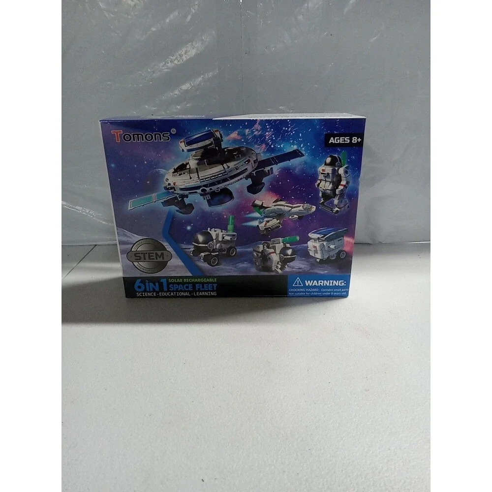 Gobi Dex 6 In 1 Solar Rechargable Space Fleet. Stem Learning Educational Toy.